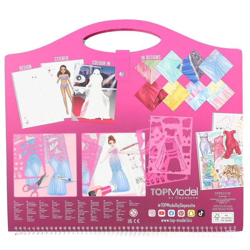Teczka Projektantki Mody Glamour Special - TopModel