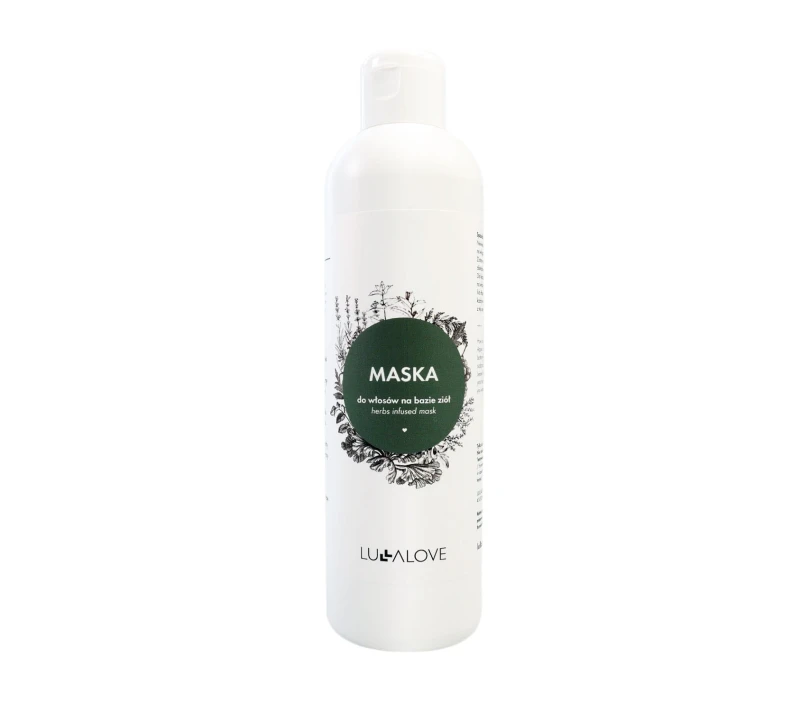 Ziołowa maska do włosów 250 ml - Lullalove