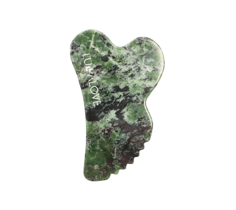 Kamień do masażu - gua sha, serpentynit szlachetny - Lullalove