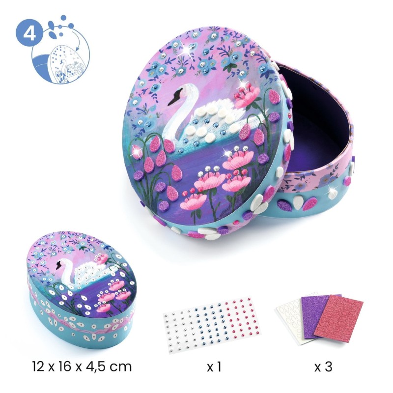 Bajkowy Świat Pudełko Kreatywne DIY - Djeco