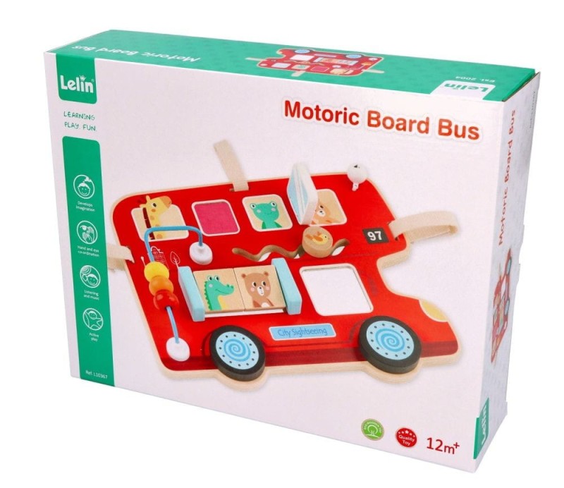 Tablica Motoryczna Czerwony Aubus - Lelin