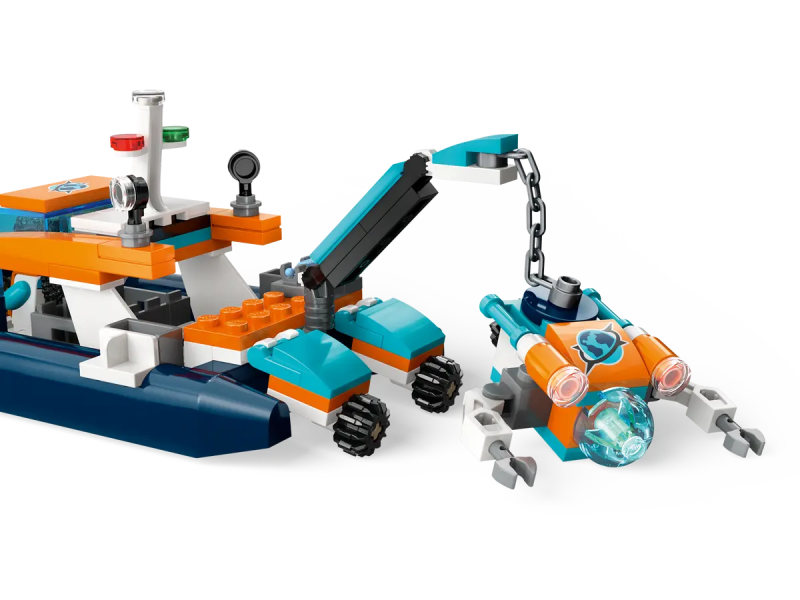 Łódź do Nurkowania Badacza Lego City 60377