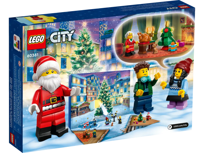 Kalendarz adwentowy LEGO City rok 2023