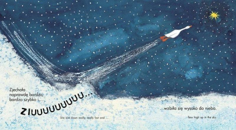 Gąska Zuzia i pierwsza gwiazdka - Horacek Petr polsko-angielska bajka wigilijna