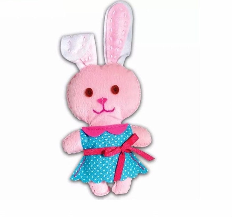 Uszyj Lalkę DIY Nauka Szycia dla Dzieci Króliczek 22 cm - Avenir