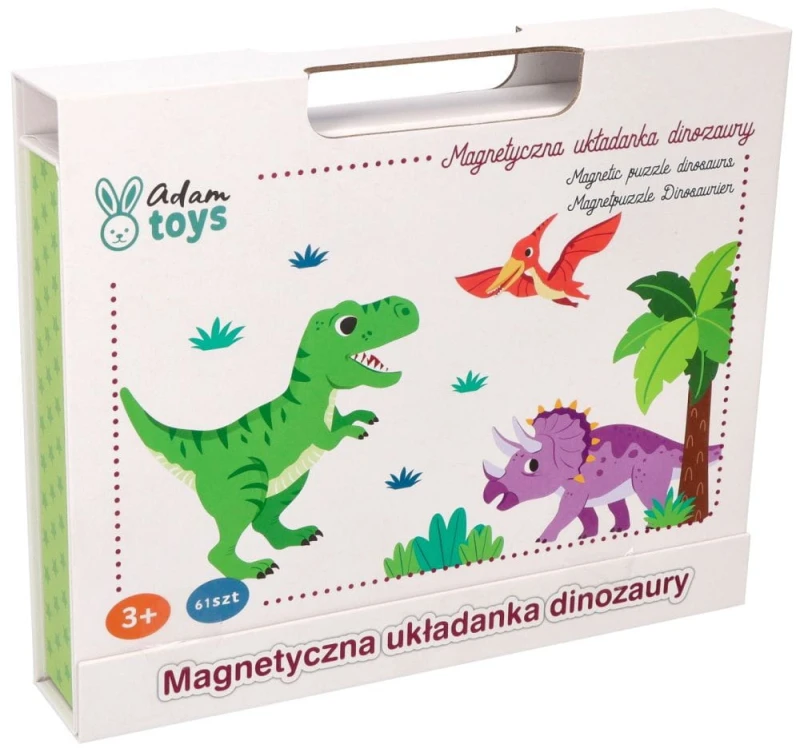 Magnetyczna Układanka Dinozaury - Adam Toys