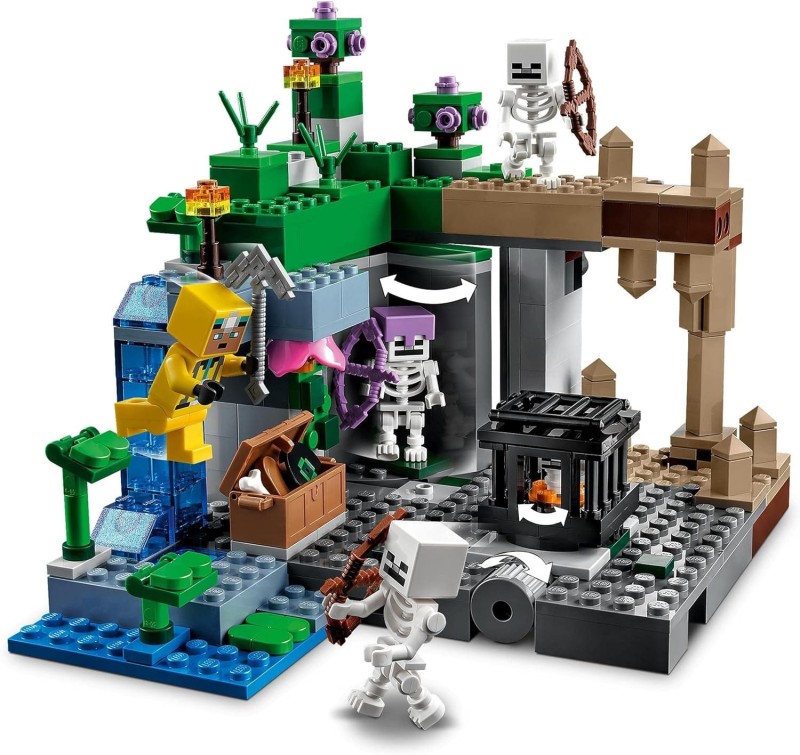 LEGO Minecraft Loch szkieletów 21189