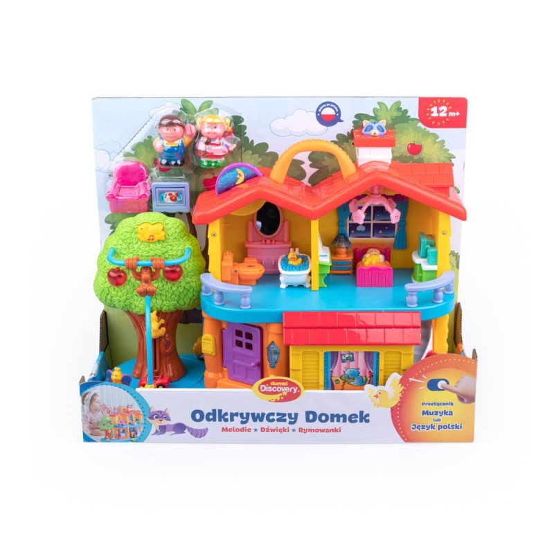 Odkrywczy Domek realistyczne odgłosy po polsku Dumel Discovery