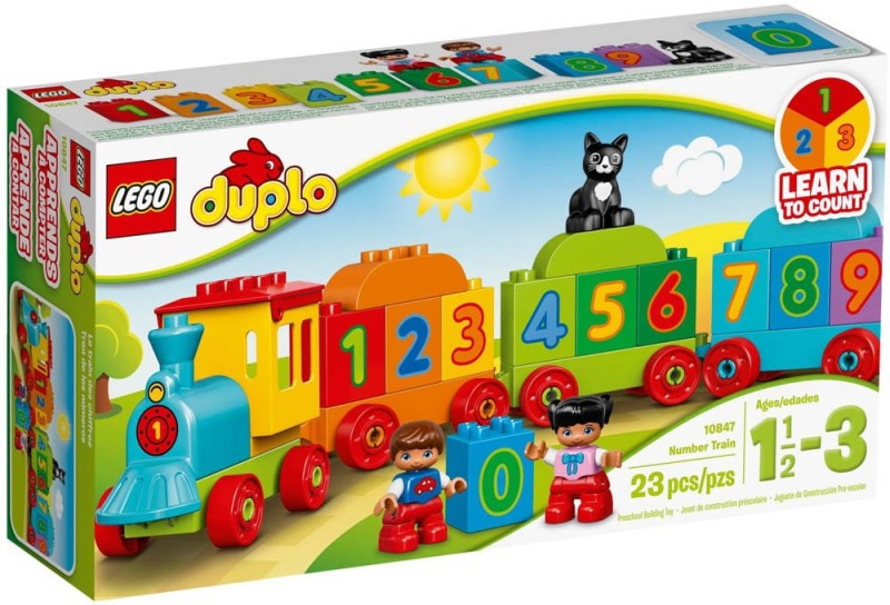 Pociąg z cyferkami 10847 Lego Duplo