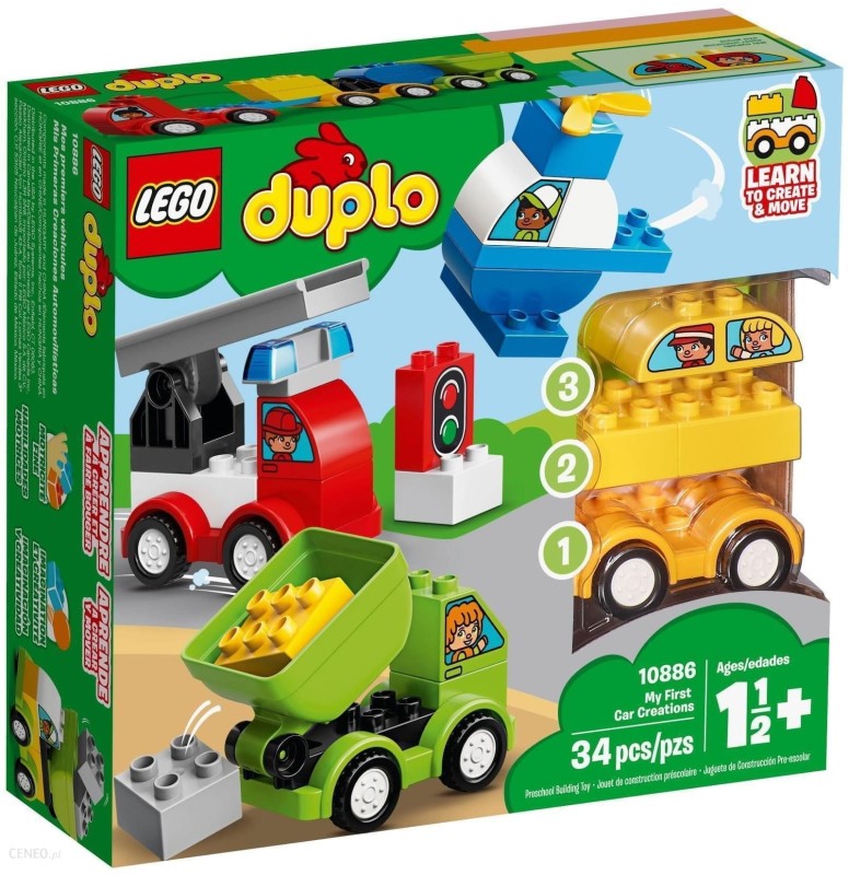 Moje pierwsze samochodziki 10886 Lego Duplo