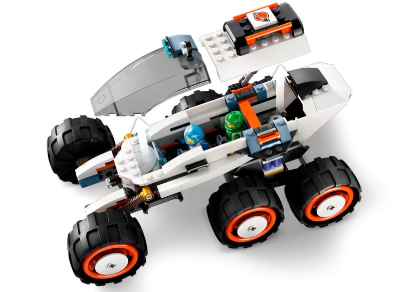 Lego Kosmiczny łazik i badanie życia w kosmosie 60431