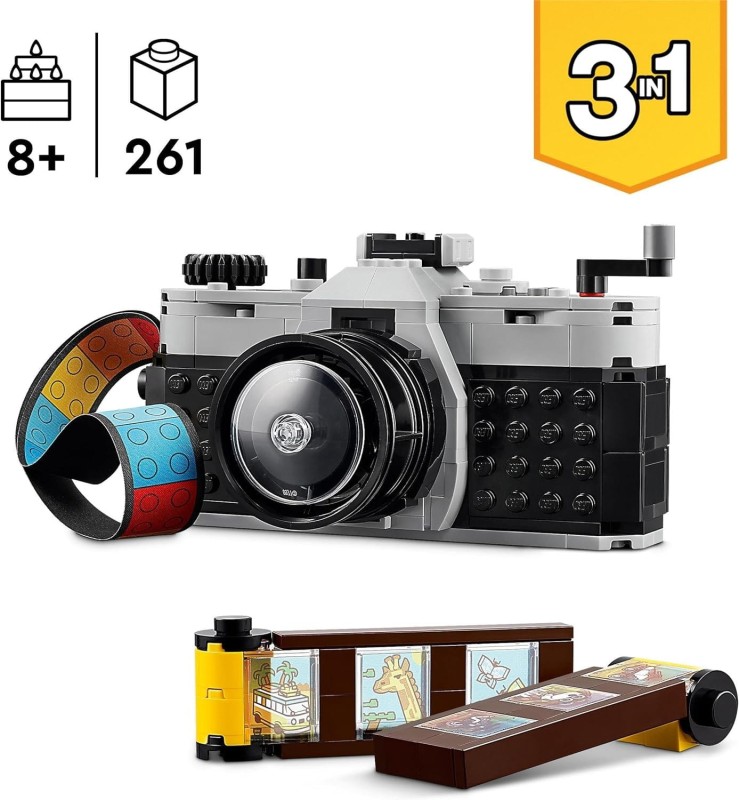 Lego Aparat fotograficzny w stylu retro 31147