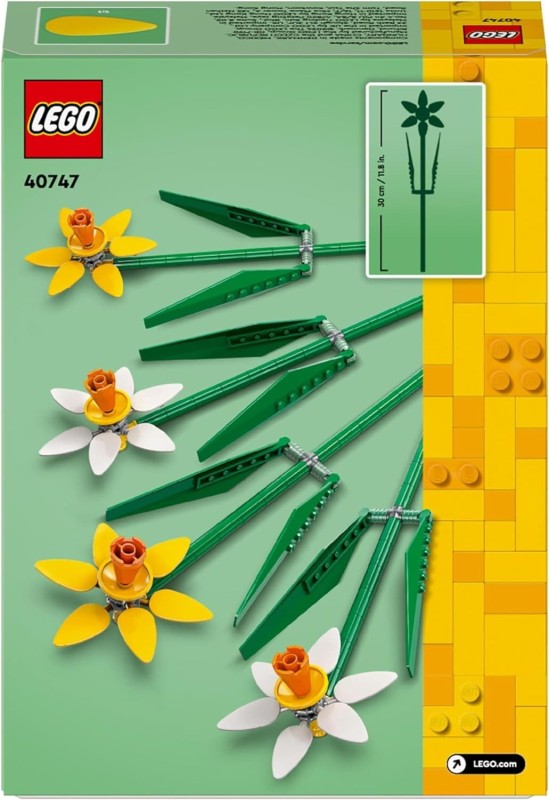 Żonkile Kwiaty Lego 40747