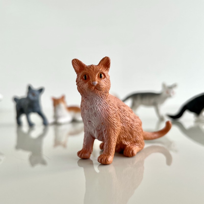 Figurki kotów 11 szt. w tubie Safari Ltd.