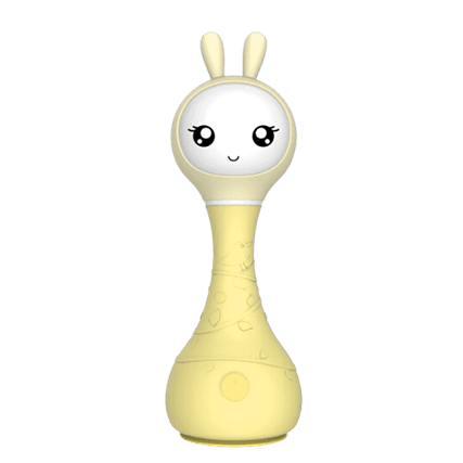 Grzechotka Interaktywna Alilo Smarty Bunny R1 żółty