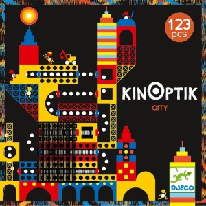 Puzzle Magnetyczne Kinoptik Miasto 123 el. - Djeco