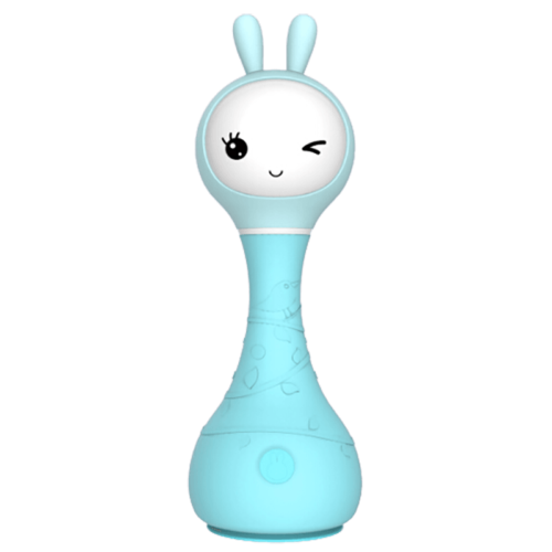 Grzechotka Interaktywna Alilo Smarty Bunny R1 niebieski