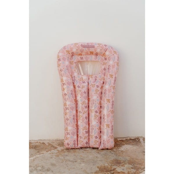 Dmuchana deska materac z okienkiem różowy - Little Dutch