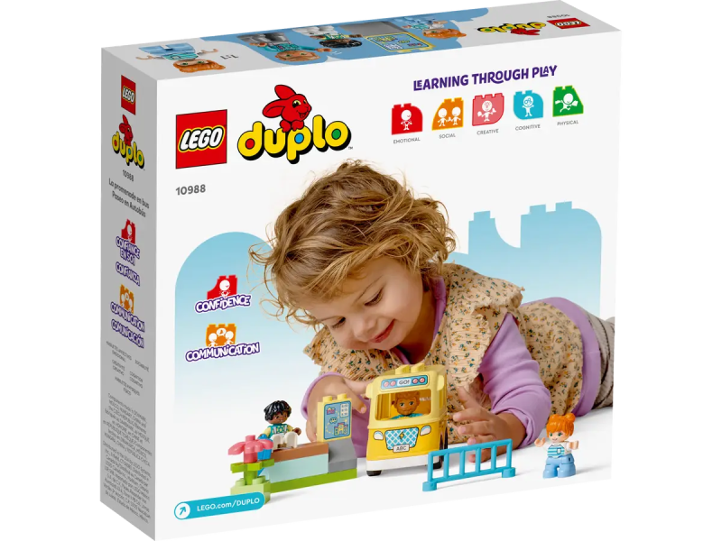 Żółty autobus zestaw klocków Lego Duplo 10988