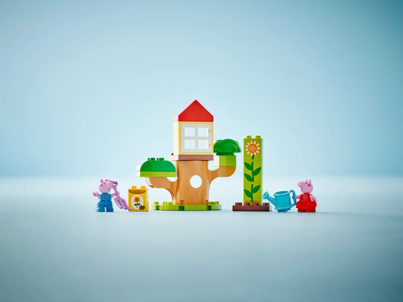Lego Duplo Świnka Peppa Ogród i domek na drzewie 10431
