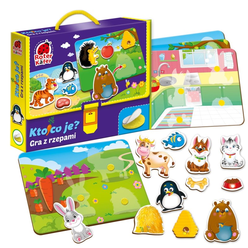 Edukacyjna Gra z Rzepami Kto co je?