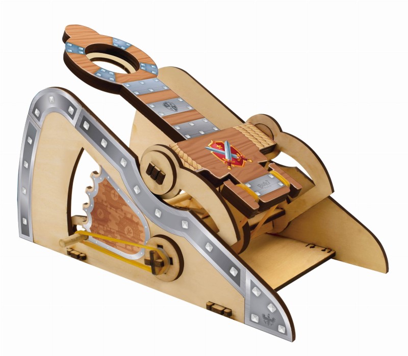 Katapulta średniowieczna zestaw elementów DiY Buki