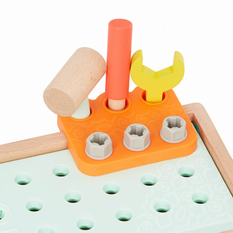 Skrzynka majsterkowicza narzędzia i śrubki b.toys