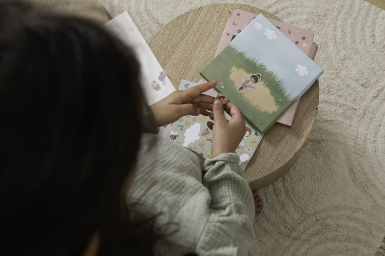 Naklejki ogród kwiaty Rosa 70 szt. Little Dutch