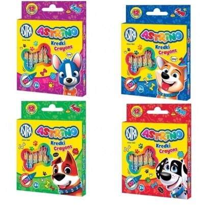 Wyprawka szkolna artykuły plastyczne i papiernicze 20 elem.