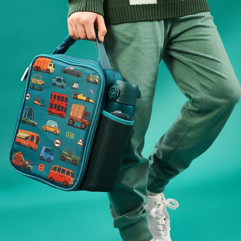 Ion8 Śniadaniówka z termoizolacją Lunch Bag pojazdy