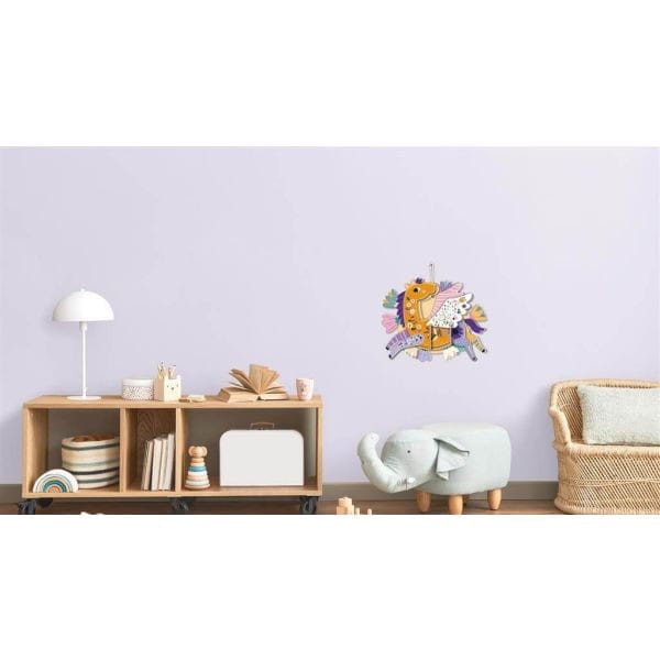 Dekoracja 3D koń pegaz zrób sam DIY Avenir