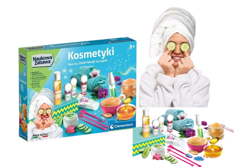Laboratorium Kosmetyki Naukowa Zabawa Clementoni