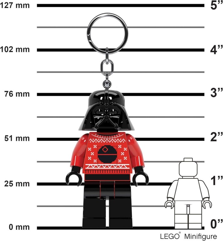 Lego breloczek z latarką Darth Vader Star Wars