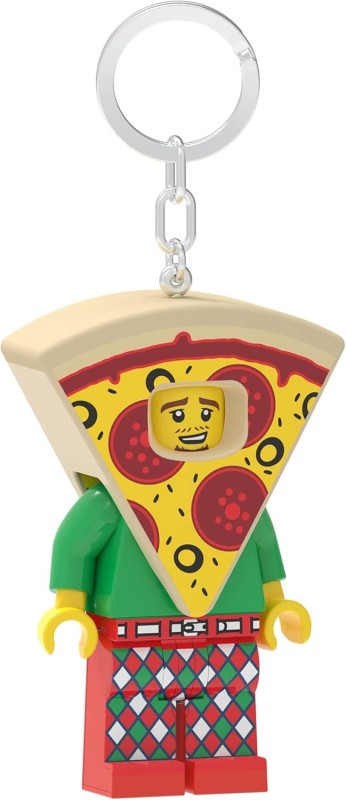 Lego breloczek z latarką LED ludzik Pizza KE176