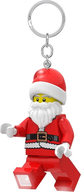 Lego brelok z latarką LED Święty Mikołaj KE189