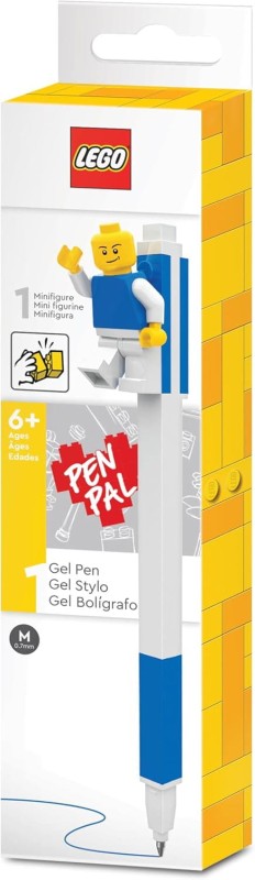 Lego długopis żelowy niebieski z Minifigurką 52600