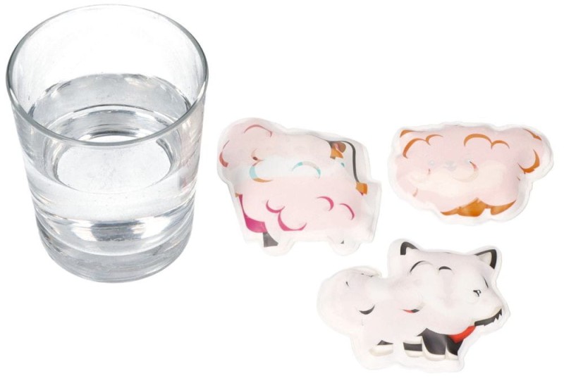 Naklejki do wanny zmieniające kolor zwierzaki Buddy & Barney