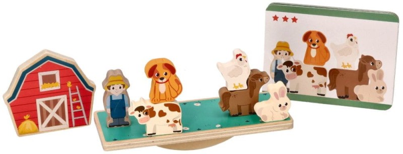 Balansująca farma gra zręcznościowa Adam Toys