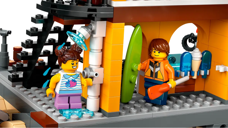 Lego 60422 Nadmorski port ze statkiem towarowym