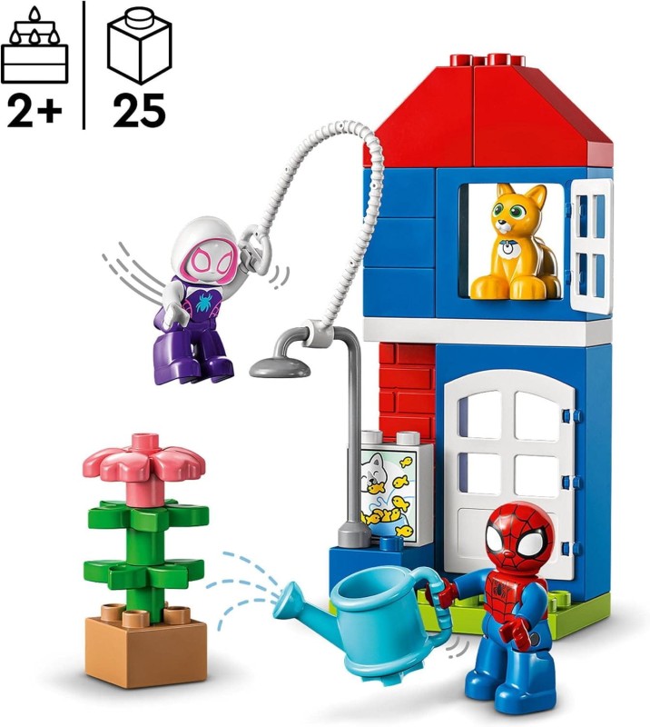 Lego duplo Spider-Man zabawa w dom 10995