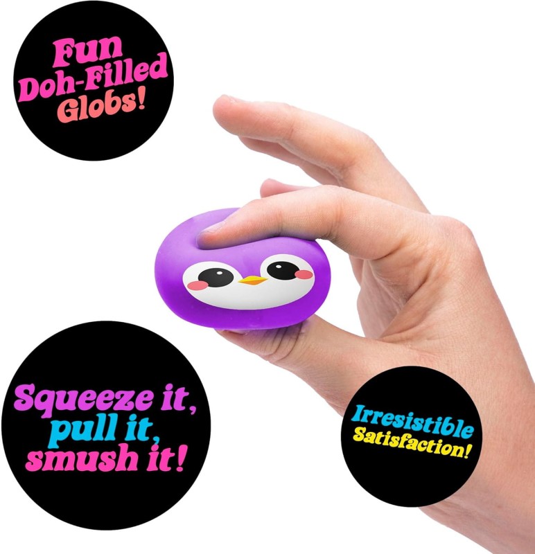Gniotki sensoryczne zimowe 4 szt. Squishmas Squish Schylling