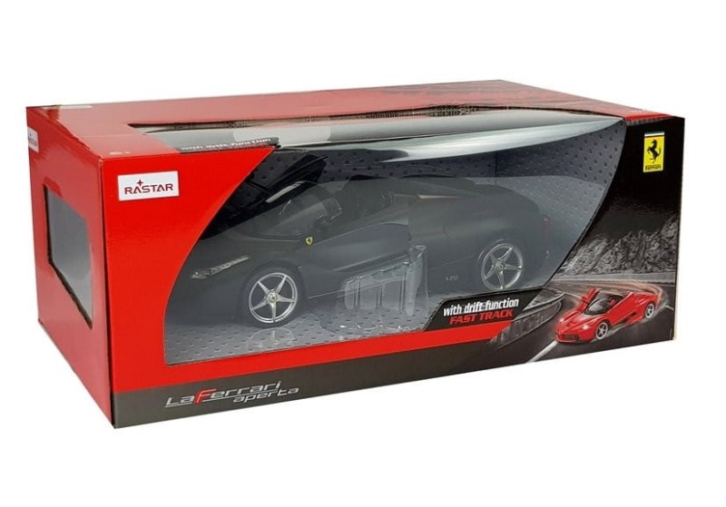 Ferrari Aperta Rastar 1:14 Czarne zdalnie sterowane