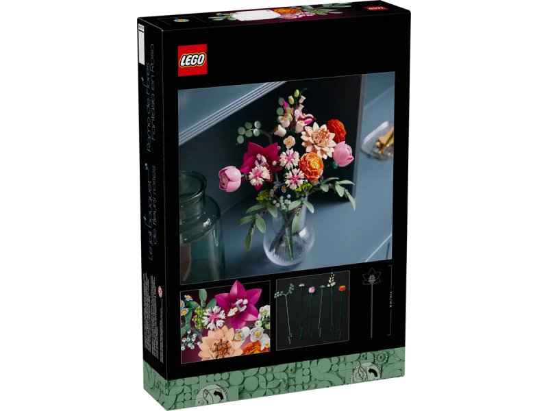 Lego 10342 Piękny bukiet różowych kwiatów