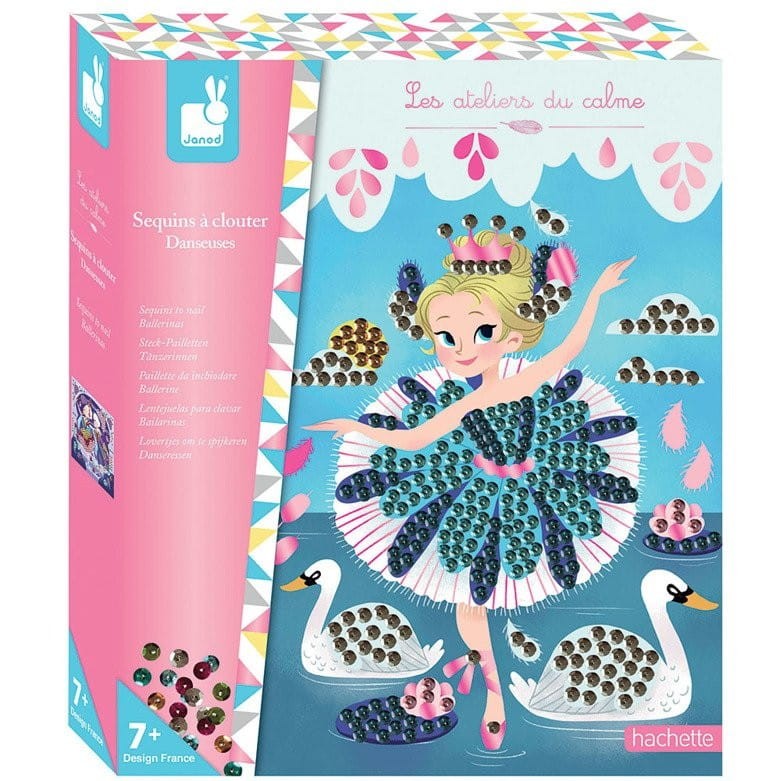 Obrazki do Wyklejenia Cekinami Baletnice - Janod