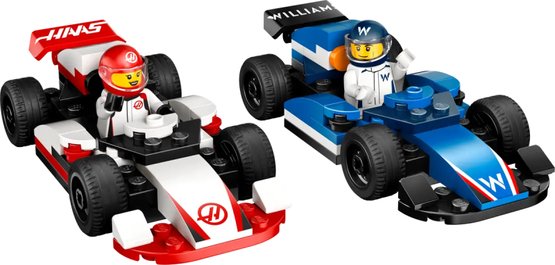 Lego 60464 F1 Bolidy Williams Racing i Haas
