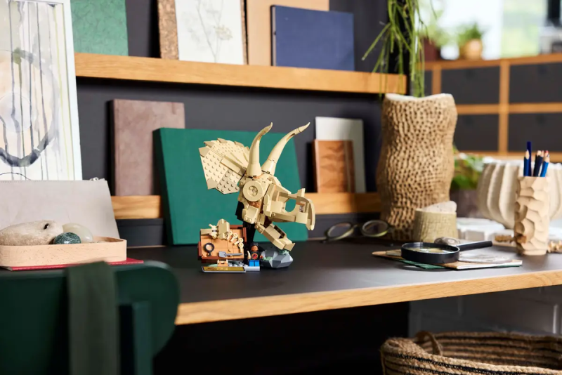 Lego 76969 Szkielety dinozaurów: czaszka triceratopsa