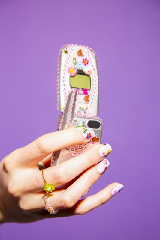 Naklejki na paznokcie kwiatki 120 sztuk omy