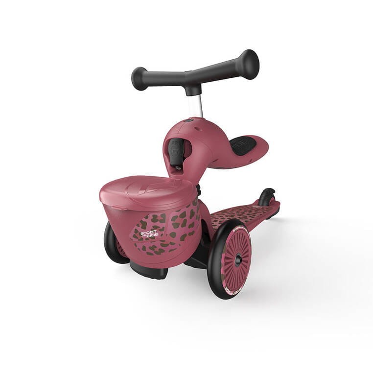 Hulajnoga Jeździk 2w1 ze schowkiem Highwaykick 1 Lifestyle Wildcat Scoot & Ride