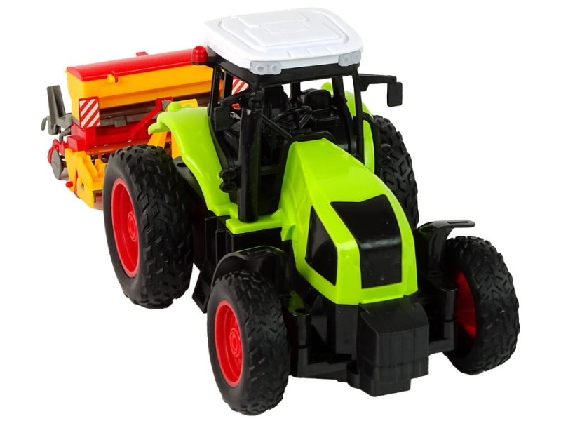 Traktor z prasą zdalnie sterowany Farmer R/C 1:16 Lean Toys