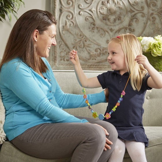 Drewniana Biżuteria Kwiaty - Melissa & Doug